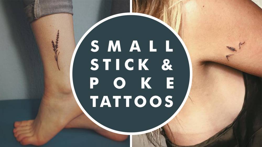 stick and poke tattoo ideas